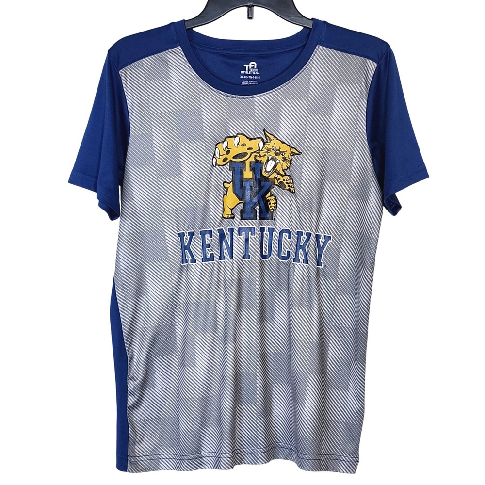 University of Kentucky Wildcats Performance Shirt Youth XL 14/16 Team Athletics